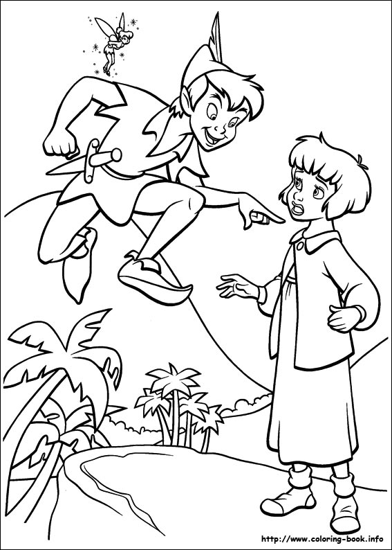 Peter Pan 2 coloring picture